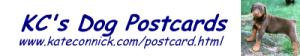 kcs dog postcards banner